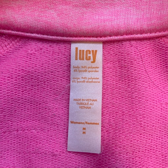 LUCY | Pink Half-Zip Jacket - Picture 8 of 12